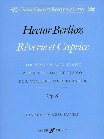 Reverie et Caprice op.8&nbsp;&nbsp;für Violine und Klavier&nbsp;&nbsp;