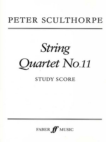 String Quartet No.11 (score)&nbsp;&nbsp;&nbsp;&nbsp;String quartet/trio