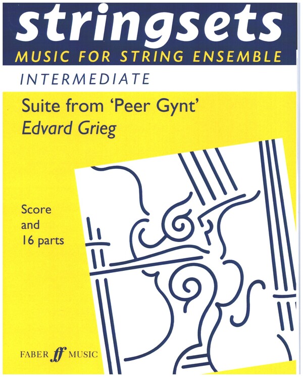 Peer Gynt Suite&nbsp;&nbsp;for string orchestra&nbsp;&nbsp;score and parts (4-4-2--2-3-1)