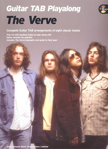 The Verve (+CD): Complete&nbsp;&nbsp;guitar tab arrangements&nbsp;&nbsp;of 8 classic tracks