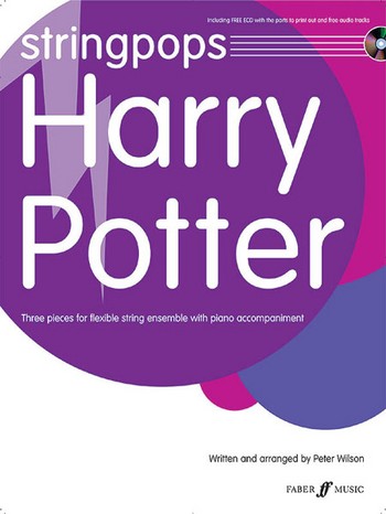 Stringpops Harry Potter (+CD-Rom)&nbsp;&nbsp;for flexible string ensemble and piano&nbsp;&nbsp;score (parts printable)