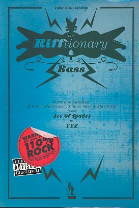 The Rifftionary: for bass/tab&nbsp;&nbsp;chord songbook&nbsp;&nbsp;