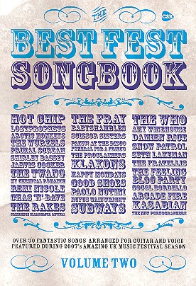 Best Fest songbook vol.2:&nbsp;&nbsp;lyrics and chords&nbsp;&nbsp;