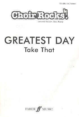 Greatest Day for female chorus&nbsp;&nbsp;and piano (A/Bar ad lib)&nbsp;&nbsp;score