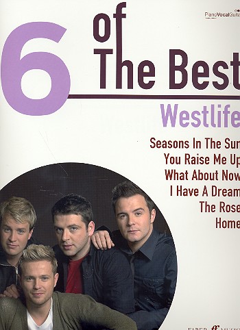6 of the Best: Westlife  songbook piano/vocal/guitar  
