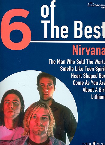 6 of the Best: Nirvana  songbook vocal/guitar/tab  