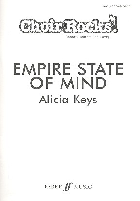Empire State of Mind (Part 2) for&nbsp;&nbsp;female chorus and piano (A/Bar ad lib)&nbsp;&nbsp;score