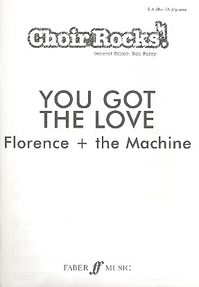 You got the Love for female chorus&nbsp;&nbsp;and piano (A/Bar ad lib)&nbsp;&nbsp;score