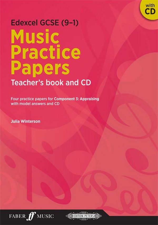 Edexcel GCSE (9-1) Music Practice Papers (+CD)&nbsp;&nbsp;&nbsp;&nbsp;teacher's book