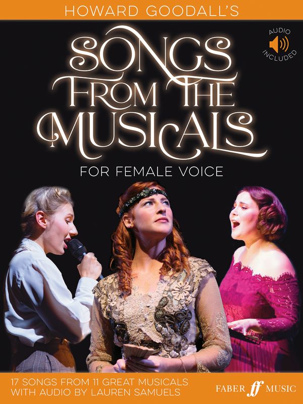 Howard Goodall's Songs from the Musicals (+Online Audio)  for female voice and piano  