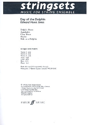 The Day of the Dolphin&nbsp;&nbsp;for string ensemble&nbsp;&nbsp;score