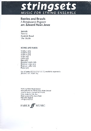Battles and Brawls&nbsp;&nbsp;for string ensemble&nbsp;&nbsp;score