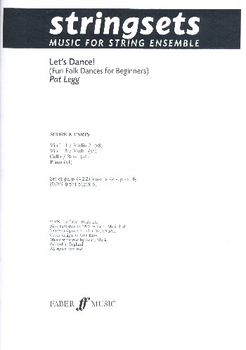 Let's Dance&nbsp;&nbsp;for string orchestra&nbsp;&nbsp;score