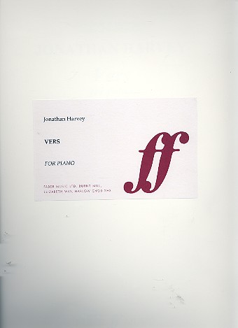 Vers  for piano  