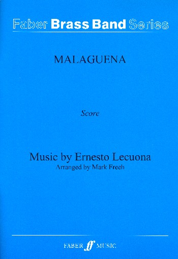 Malaguena  for brass band  score