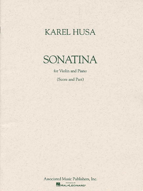 Karel Husa, Sonatina for Violin and Piano  Violine und Klavier  Buch