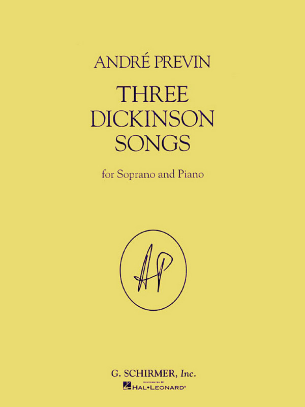 Three Dickinson Songs  for soprano and piano  