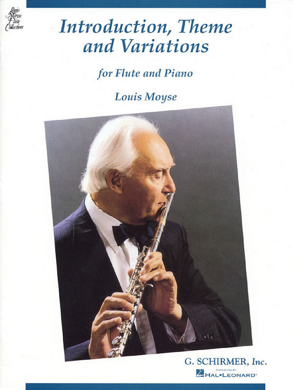 Louis Moyse, Introduction, Theme and Variations&nbsp;&nbsp;Flöte und Klavier&nbsp;&nbsp;Buch