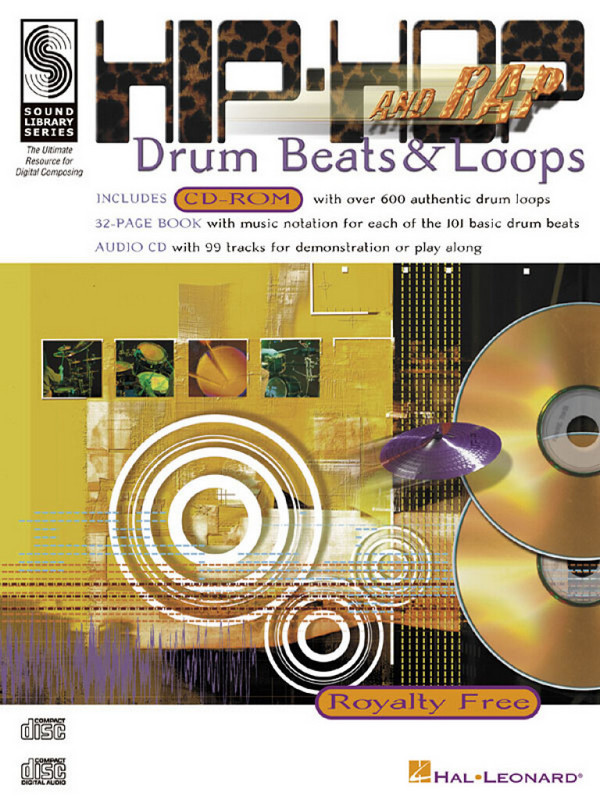 Hip-Hop and Rap (+CD-ROM): Drum Beats  and Loops for drum set  