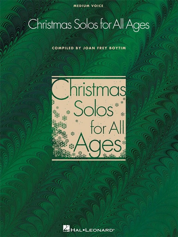 Christmas Solos for All Ages&nbsp;&nbsp;Medium Voice&nbsp;&nbsp;Buch