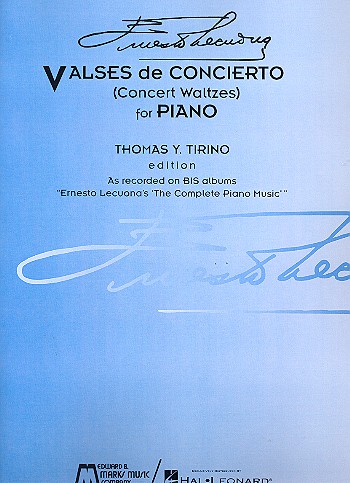 Valses de concierto para piano    