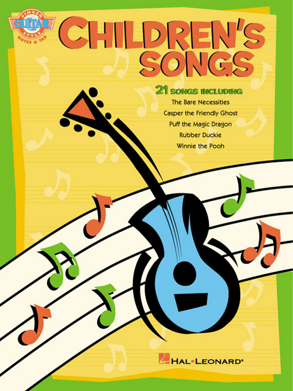 Children's Songs&nbsp;&nbsp;Gitarre&nbsp;&nbsp;Buch