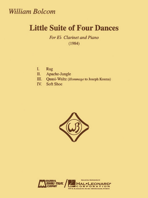 Little Suite of Four Dances  for Eb Clarinet and Piano  
