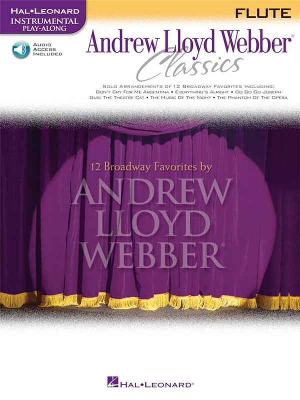 Andrew Lloyd Webber Classics (+audio access):  for flute  