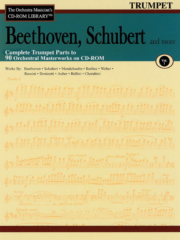 Beethoven, Schubert & More - Volume 1  Trompete  CD-ROM