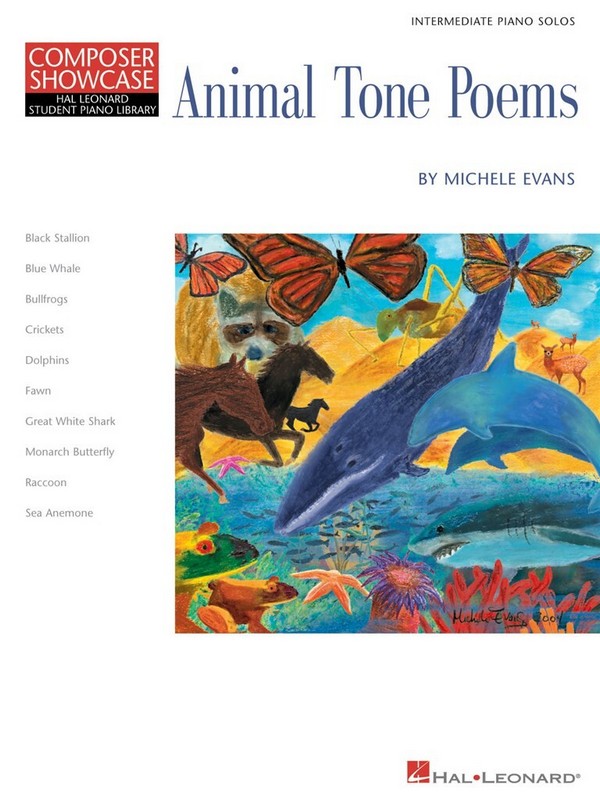 Animal Tone Poems&nbsp;&nbsp;for piano solo&nbsp;&nbsp;