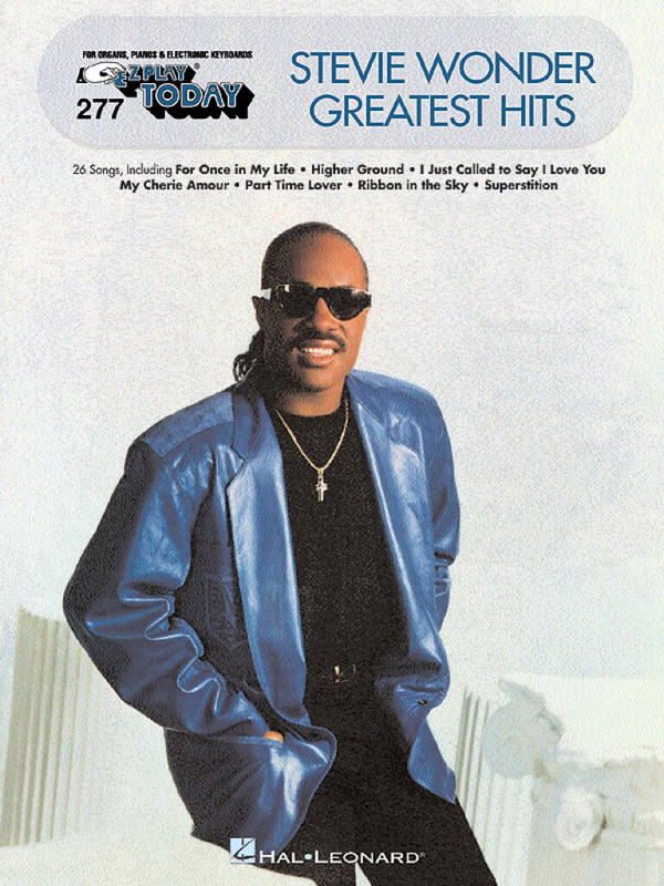 Stevie Wonder: Greatest Hits  for piano, orangs or electronic keyboard  Songbook