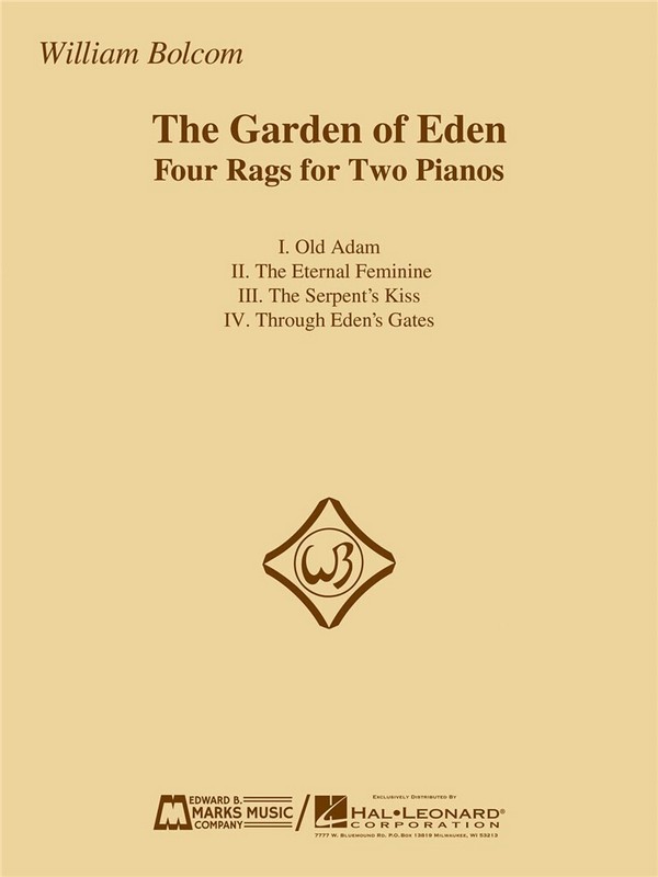 The Garden of Eden  for 2 pianos  score