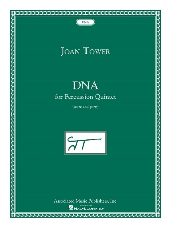 DNA  for percussion quintet  score and parts
