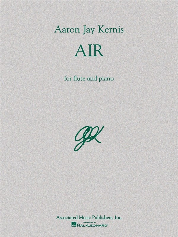Aaron Jay Kernis, Air  Flöte und Klavier  Buch