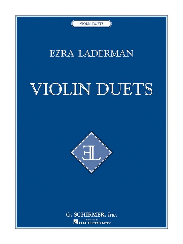 Ezra Laderman, Violin Duets&nbsp;&nbsp;Violin Duet&nbsp;&nbsp;Buch