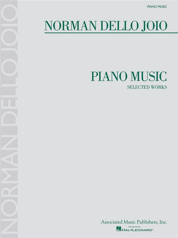 Norman Dello Joio, Dello Joio - Piano Music  Klavier  Buch