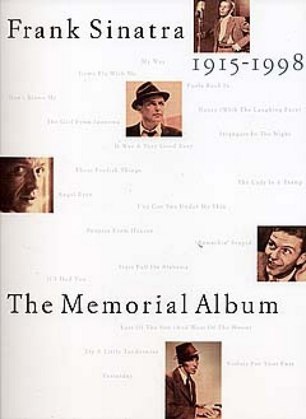 Frank Sinatra: The Memorial Album&nbsp;&nbsp;songbook piano/voice/guitar&nbsp;&nbsp;