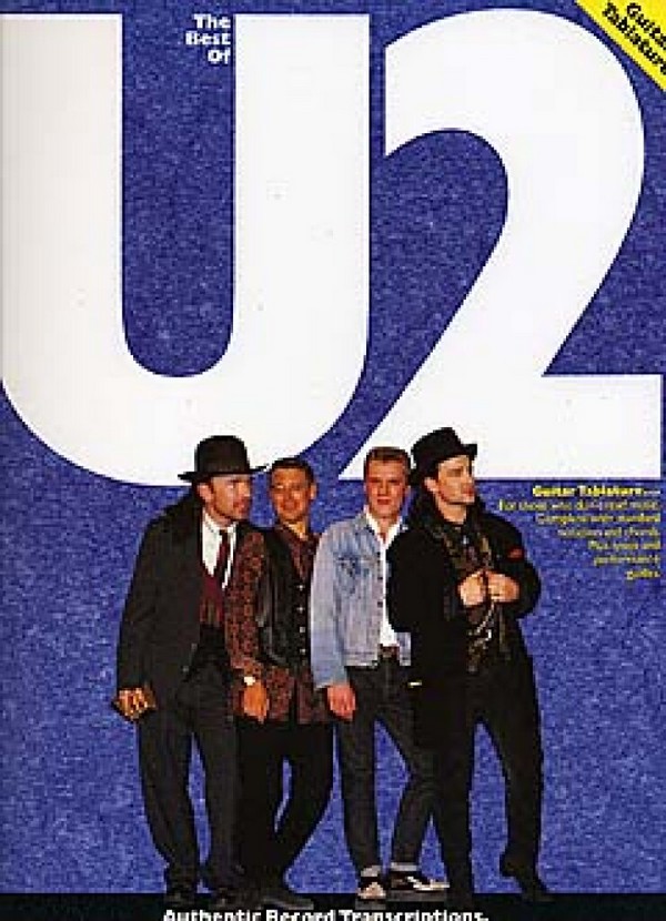 The Best of U 2 &nbsp;&nbsp;for guitar with tablature&nbsp;&nbsp;Songbook