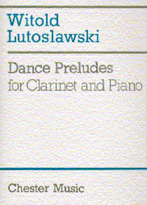 Dance Preludes  for clarinet and piano  