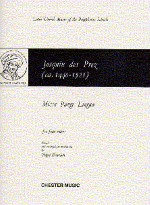 Missa Pange Lingua  for mixed voices a cappella  choral score