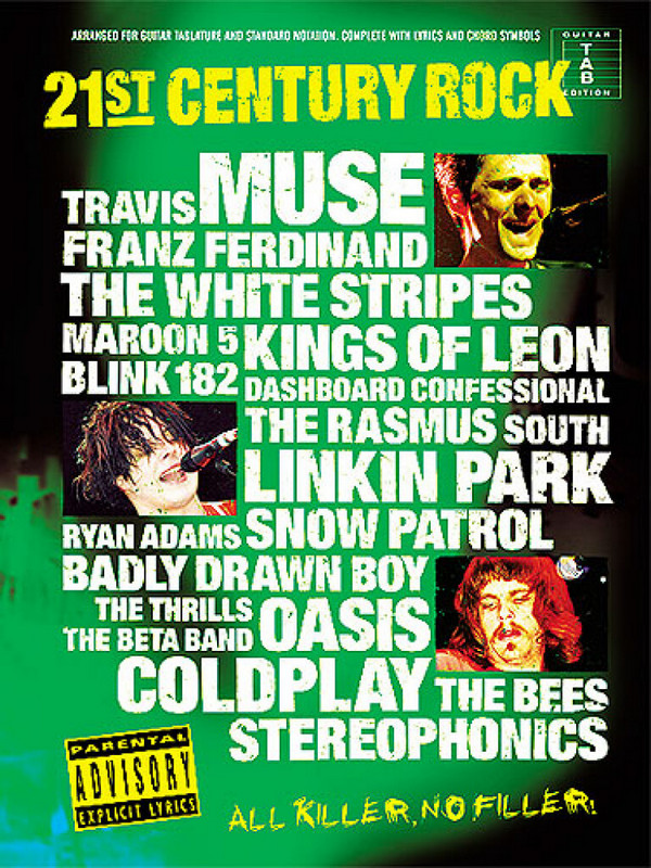 21st century rock: for vocal/guitar/tab&nbsp;&nbsp;&nbsp;&nbsp;