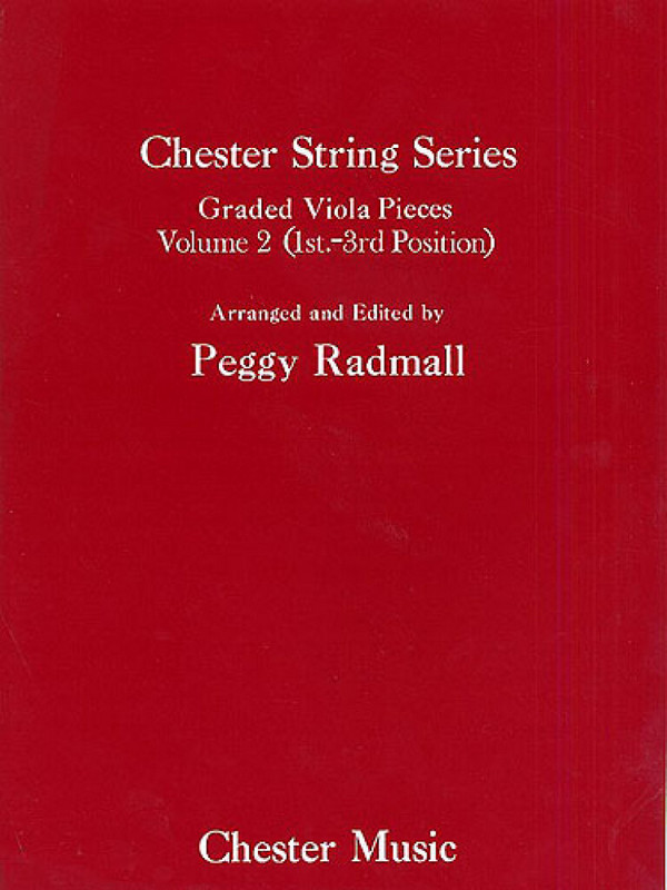 Chester String Series - Graded Viola Pieces vol.2&nbsp;&nbsp;for viola and piano&nbsp;&nbsp;