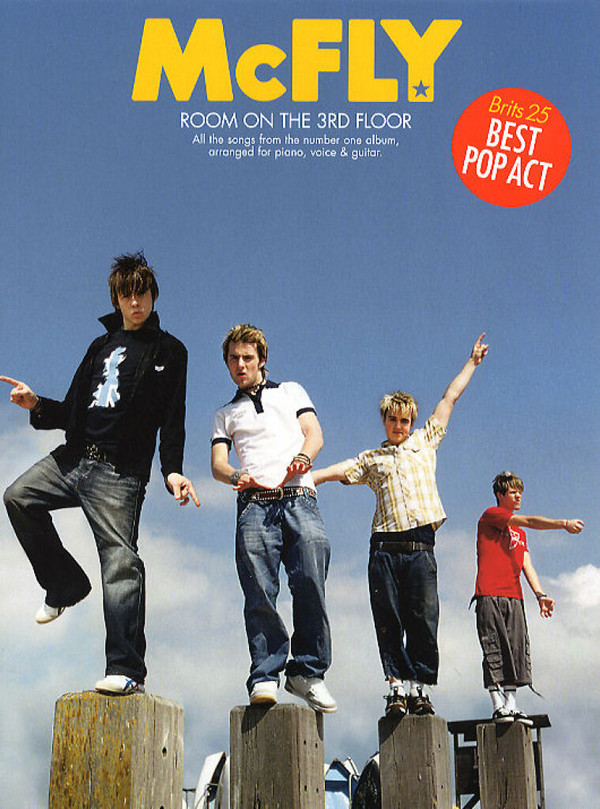 McFly: Room on the third Floor:&nbsp;&nbsp;Songbook piano/vocal/guitar&nbsp;&nbsp;