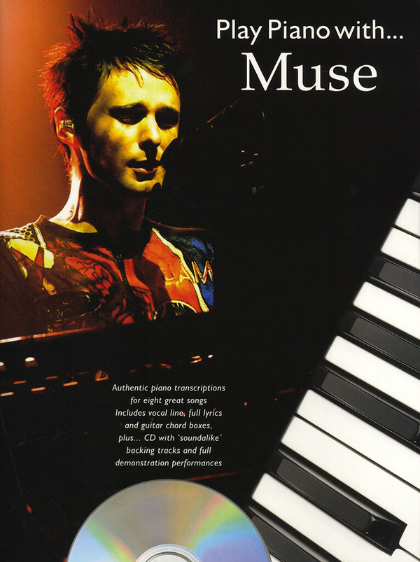 Play piano with (+CD): Muse&nbsp;&nbsp;for piano/vocal/guitar&nbsp;&nbsp;8 great songs