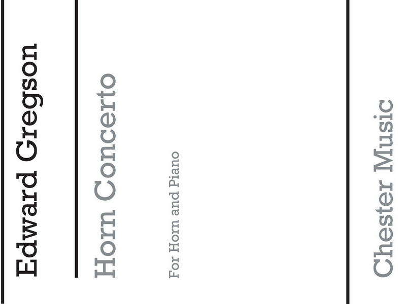 Horn Concerto for Horn (Eb) and Piano  Score and Part  