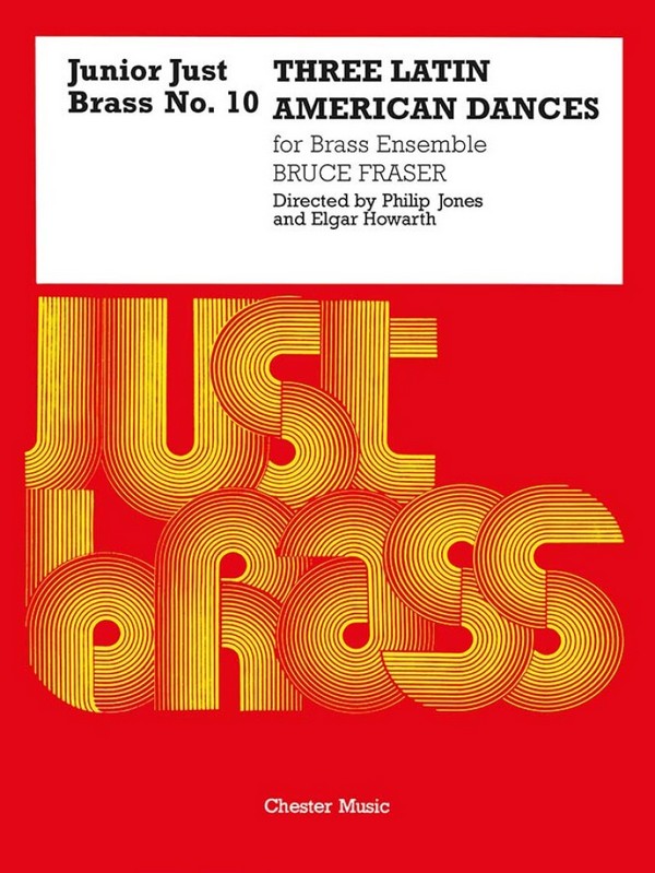 3 Latin American Dances for brass  ensemble  score+10parts