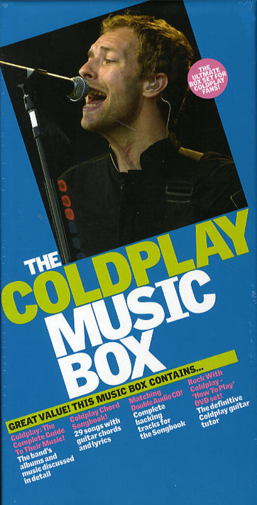 The Coldplay Music Box: including&nbsp;&nbsp;Chord songbook, CDs, DVD-Set and&nbsp;&nbsp;guide to their music