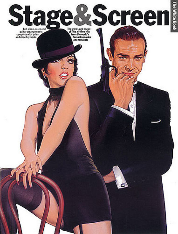 Stage and Screen (The white Book):&nbsp;&nbsp;piano, voice and guitar arrangements&nbsp;&nbsp;with lyrics and chord symbols