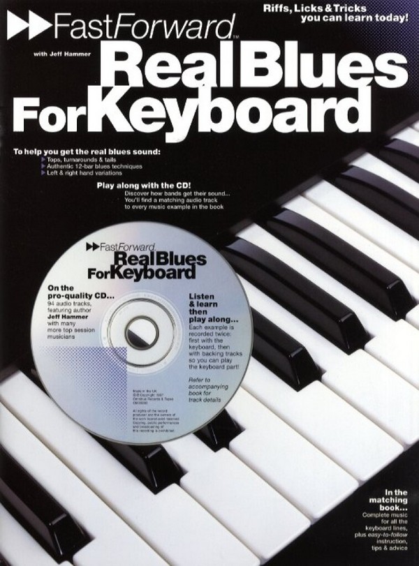 Real Blues (+CD):&nbsp;&nbsp;for keyboard&nbsp;&nbsp;