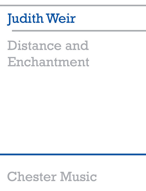Distance and enchantment  for piano quartet  score and parts